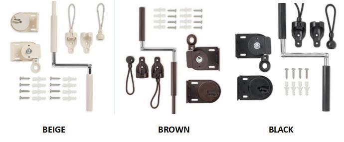 outdoor roller shade kit