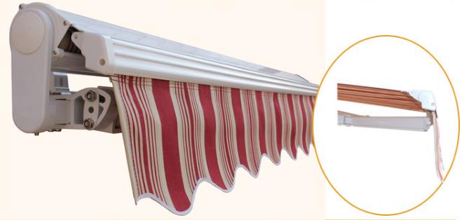 semi cassette awning valance design 