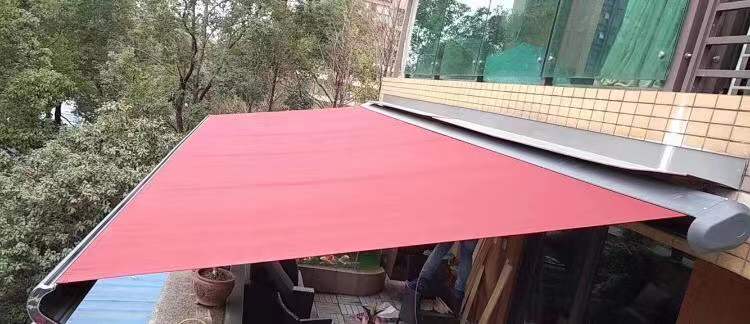 charcoal color full cassette awning-14 