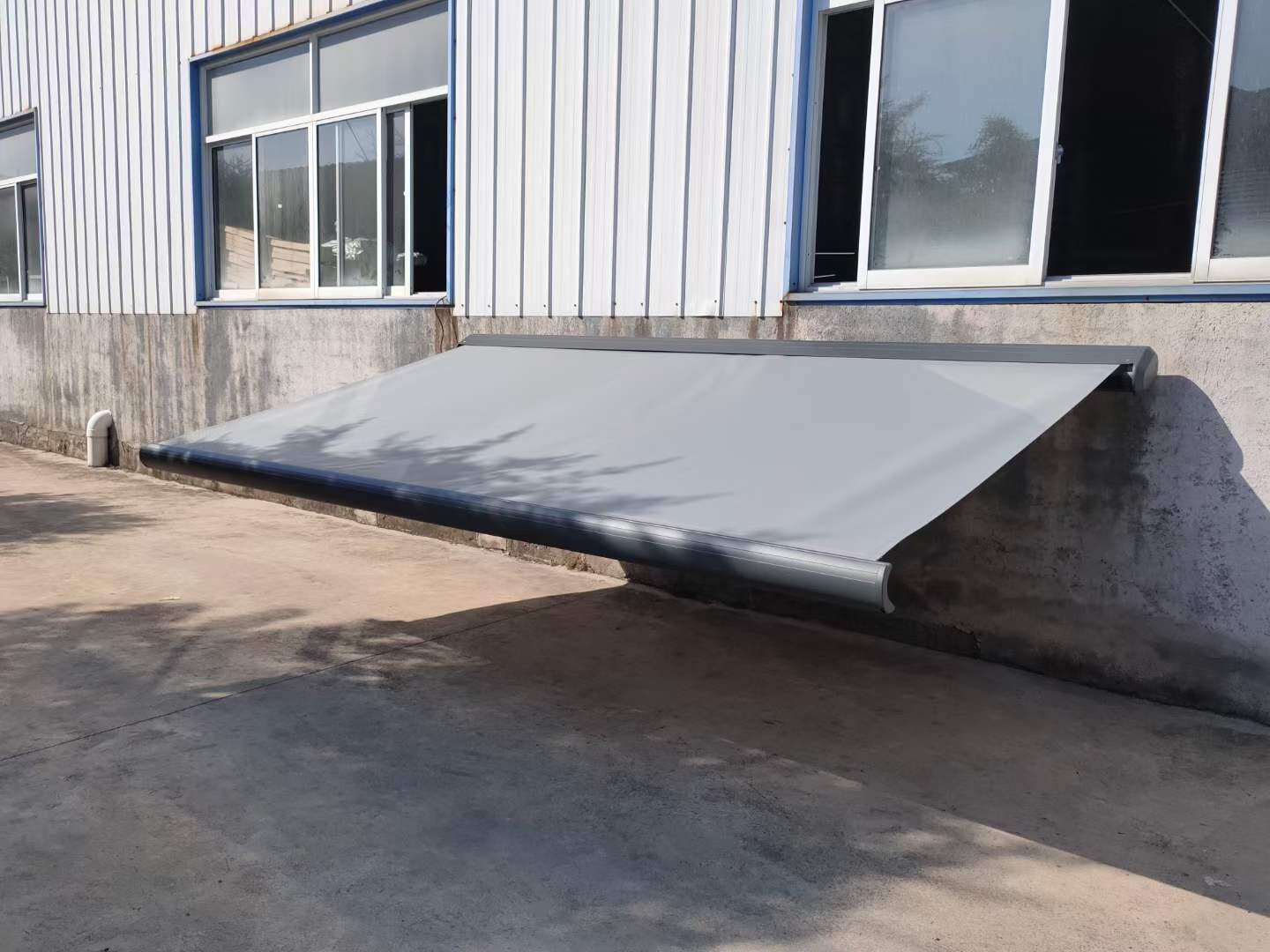 charcoal color full cassette awning-12 
