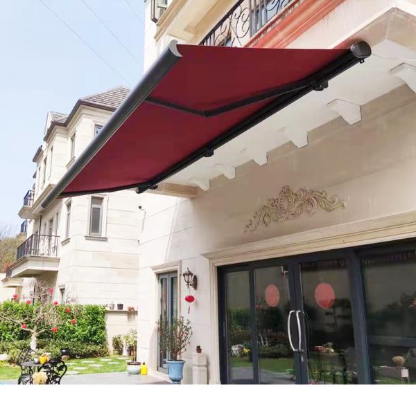 charcoal color full cassette awning-16 