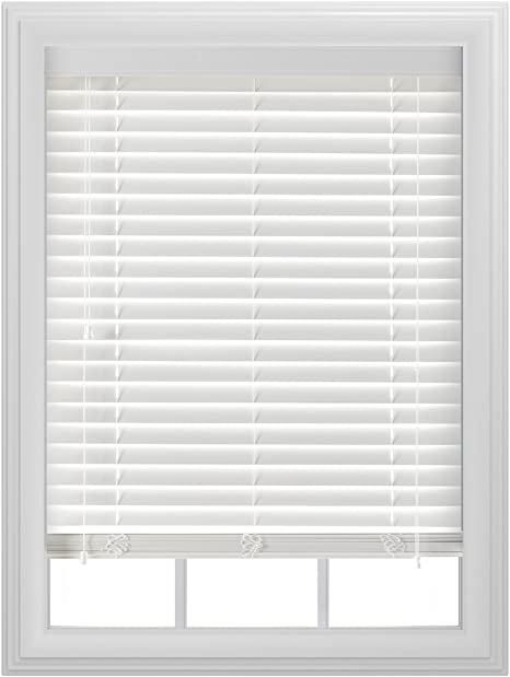 2 Inch Corded Faux Wood Blinds