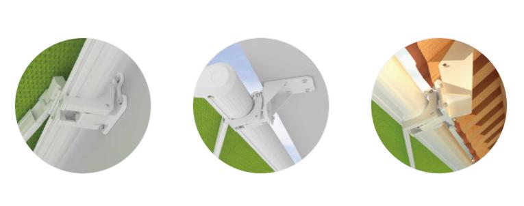 full cassette awning installation brackets 